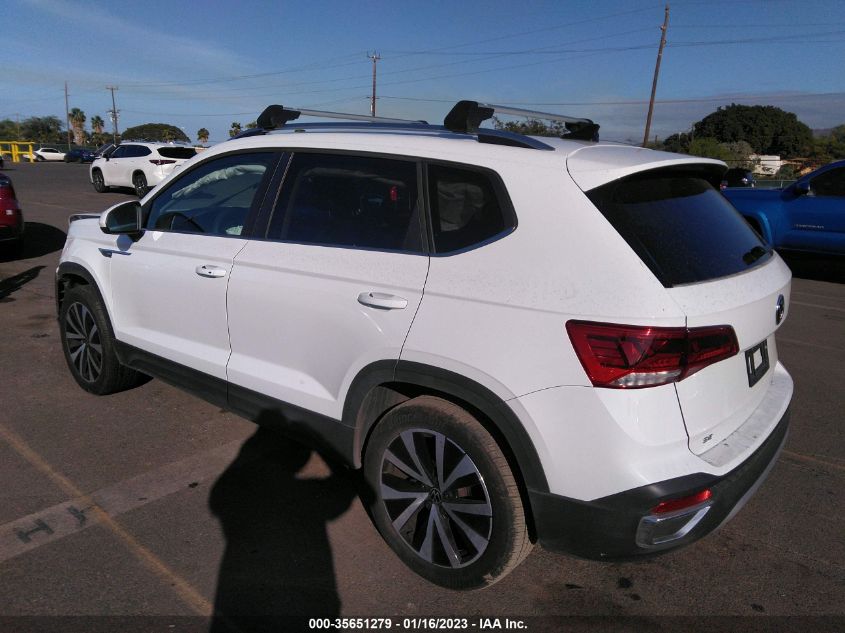 2022 VOLKSWAGEN TAOS SE VIN: 3VVWX7B23NM039751