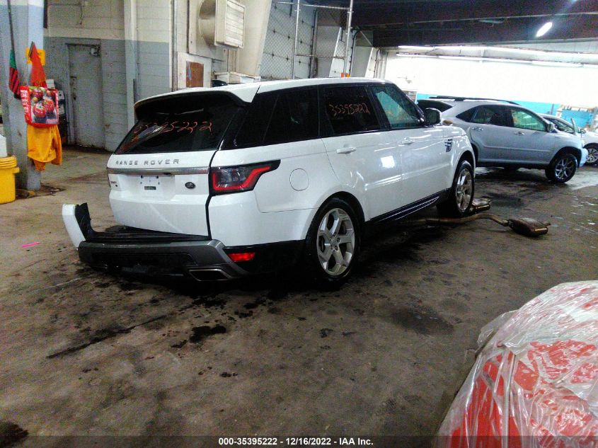 2020 LAND ROVER RANGE ROVER SPORT HSE VIN: SALWR2SUXLA717458
