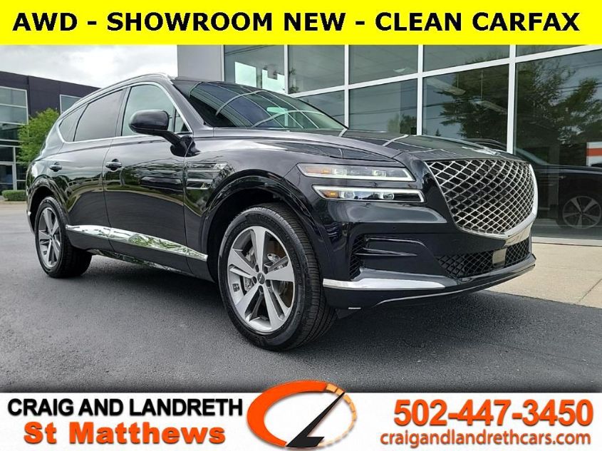 2021 GENESIS GV80 VIN: KMUHCESC9MU034447