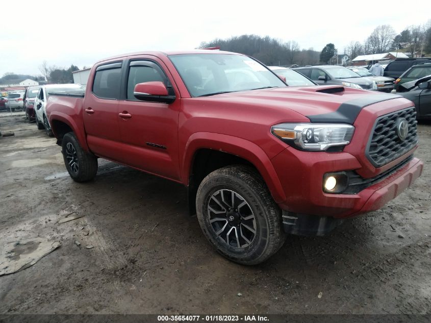 2022 TOYOTA TACOMA 4WD SR/SR5/TRD SPORT VIN: 3TMCZ5AN9NM528859