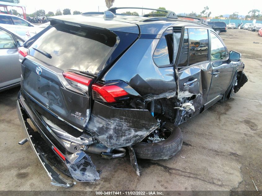 2022 TOYOTA RAV4 HYBRID SE VIN: JTM16RFV0ND071919