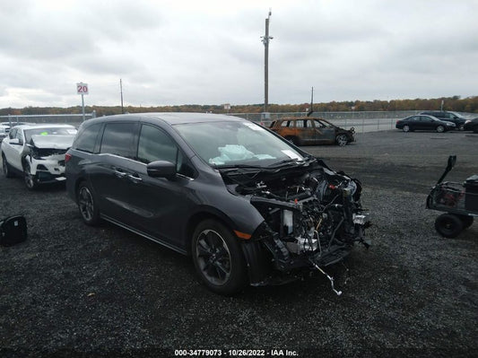 2022 HONDA ODYSSEY ELITE VIN: 5FNRL6H93NB052638