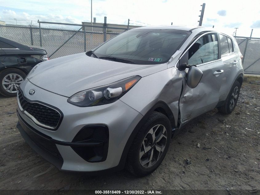 2020 KIA SPORTAGE LX VIN: KNDPM3AC8L7732403