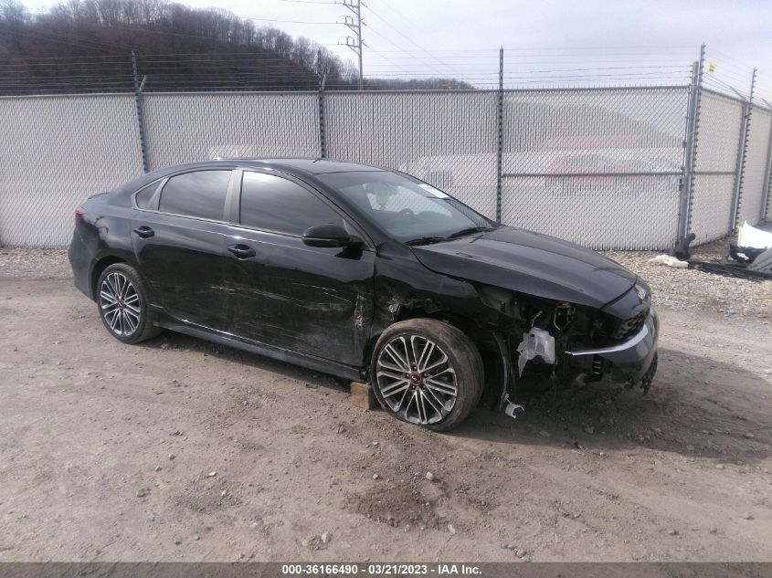 2022 KIA FORTE GT VIN: 3KPF44AC6NE421590