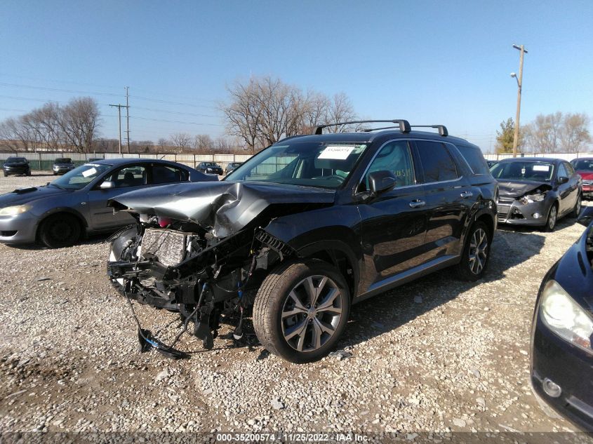 2022 HYUNDAI PALISADE SEL VIN: KM8R4DHE7NU468287