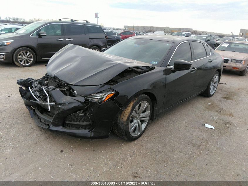 2021 ACURA TLX W/TECHNOLOGY PACKAGE VIN: 19UUB5F40MA009561