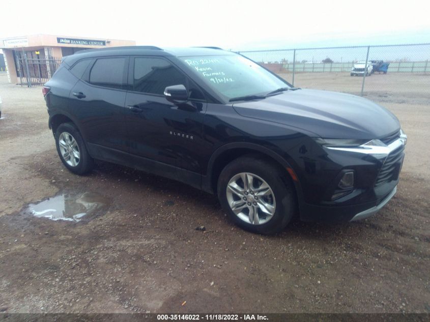 2021 CHEVROLET BLAZER LT VIN: 3GNKBBRA2MS506395