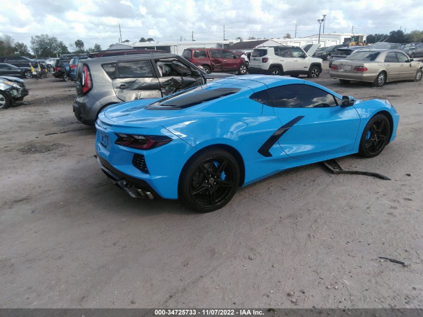 2021 CHEVROLET CORVETTE 3LT VIN: 1G1YC2D40M5118845