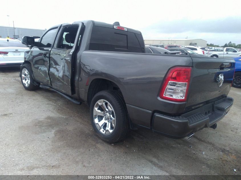 2021 RAM 1500 LONE STAR VIN: 1C6RREFT8MN816000