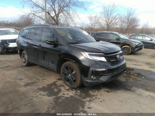 2021 HONDA PILOT BLACK EDITION VIN: 5FNYF6H71MB005608