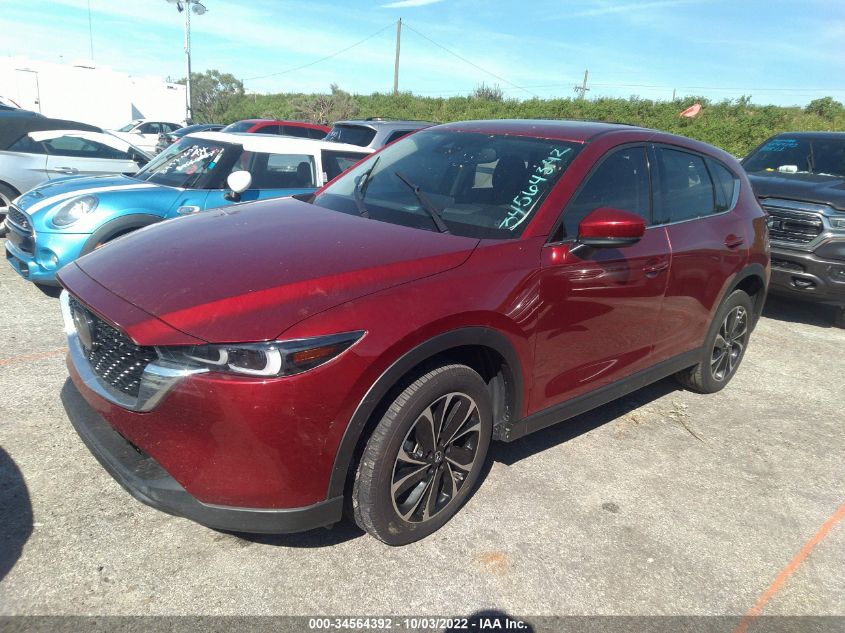 2022 MAZDA CX-5 2.5 S PREMIUM PLUS VIN: JM3KFBEM6N0533550