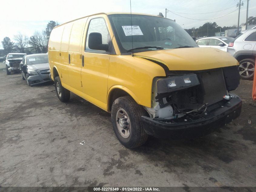 2021 CHEVROLET EXPRESS CARGO VAN VIN: 1GCWGAF73M1168862