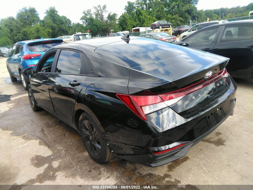 2022 HYUNDAI ELANTRA SEL VIN: KMHLM4AG1NU221008