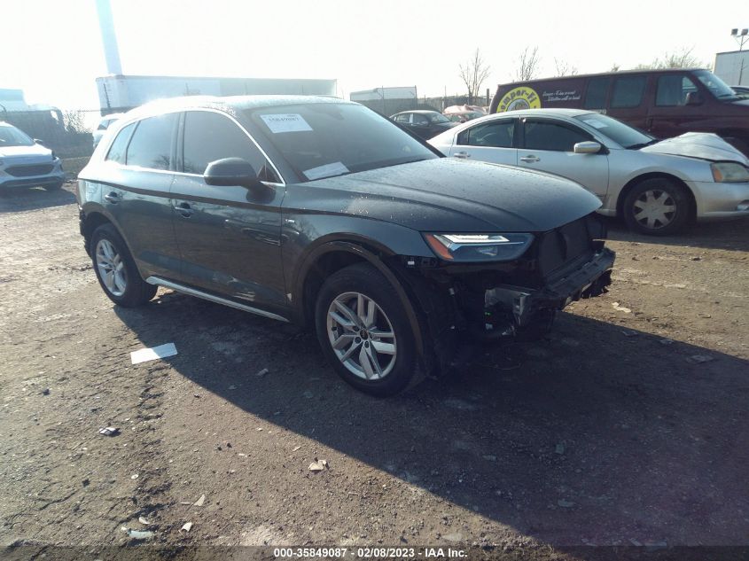 2022 AUDI Q5 S LINE PREMIUM VIN: WA1GAAFY9N2002737