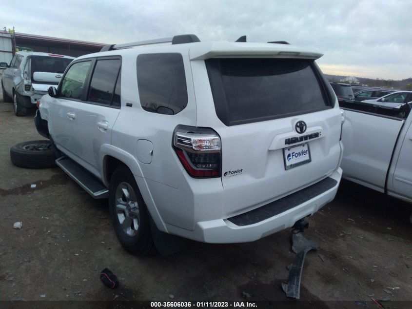 2021 TOYOTA 4RUNNER SR5 VIN: JTEEU5JR3M5244900