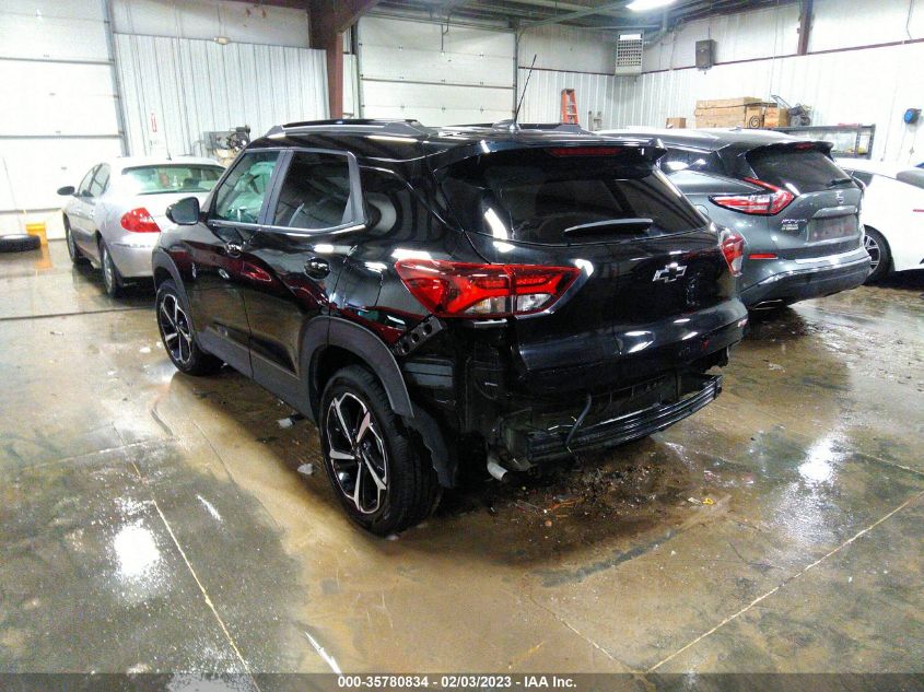 2022 CHEVROLET TRAILBLAZER RS VIN: KL79MTSL6NB069269