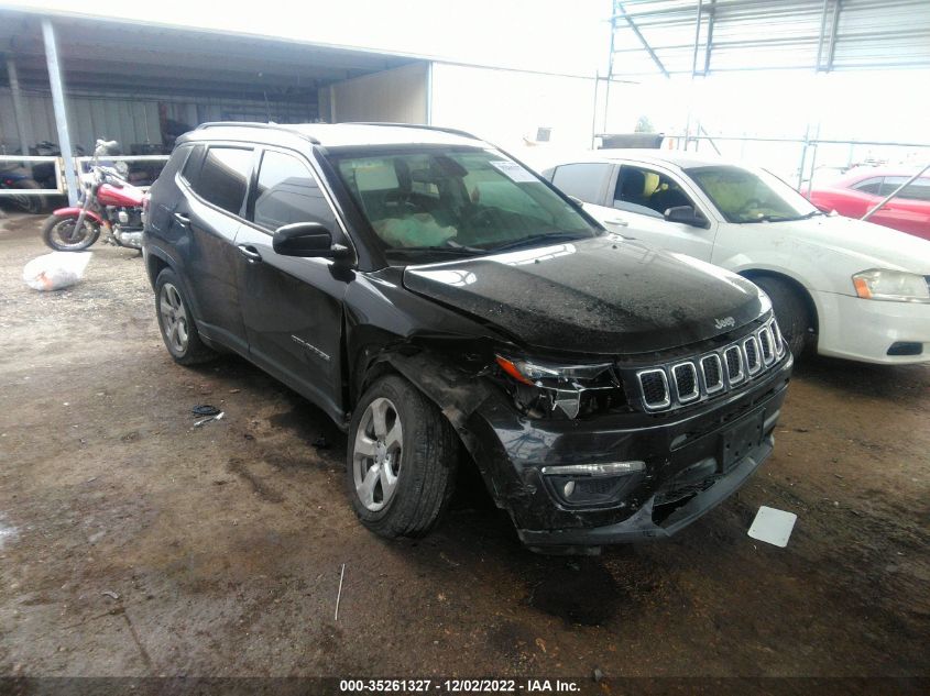 2020 JEEP COMPASS LATITUDE VIN: 3C4NJCBB5LT169781