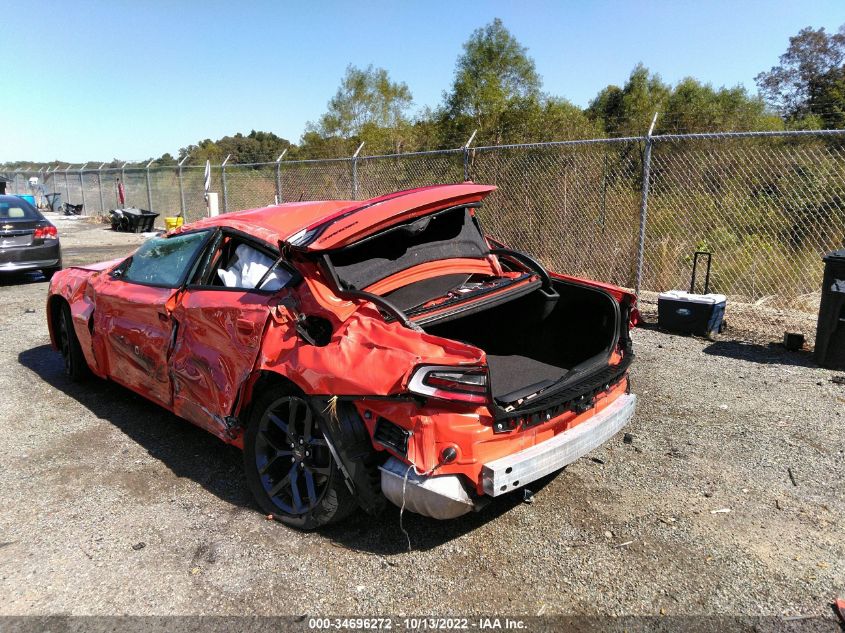 2022 DODGE CHARGER SXT VIN: 2C3CDXBG0NH192807