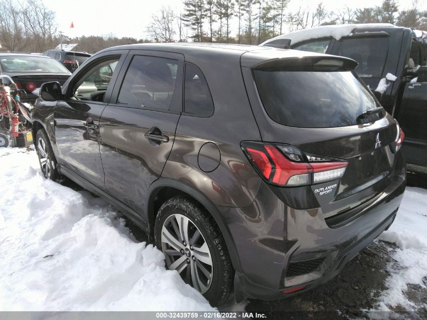 2020 MITSUBISHI OUTLANDER SPORT ES 2.0/SP 2.0 VIN: JA4AP3AU3LU009138