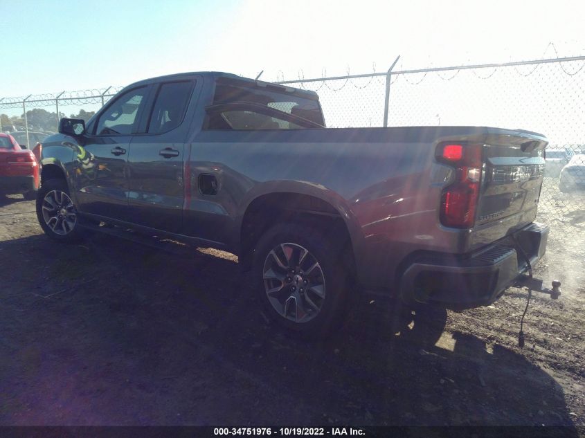 2021 CHEVROLET SILVERADO 1500 RST VIN: 1GCRYEED2MZ305574