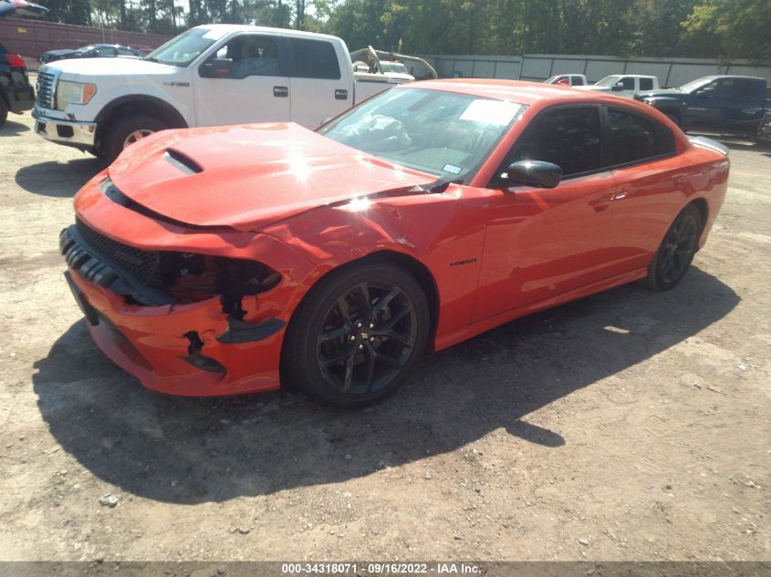 2021 DODGE CHARGER R/T VIN: 2C3CDXCT7MH682395