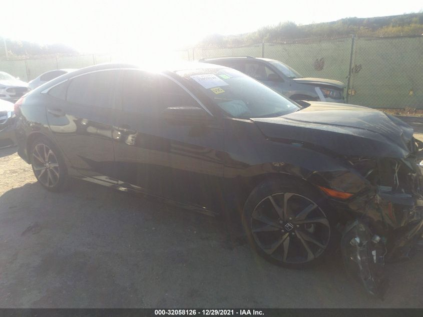 2021 HONDA CIVIC SEDAN SPORT VIN: 2HGFC2F81MH510483
