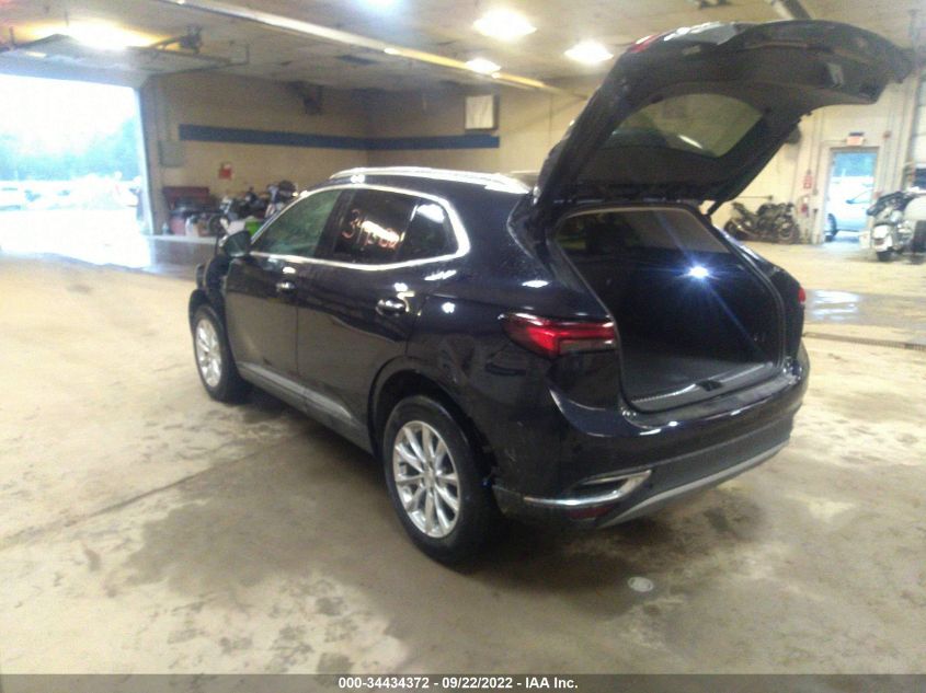2021 BUICK ENVISION PREFERRED VIN: LRBFZMR41MD194046