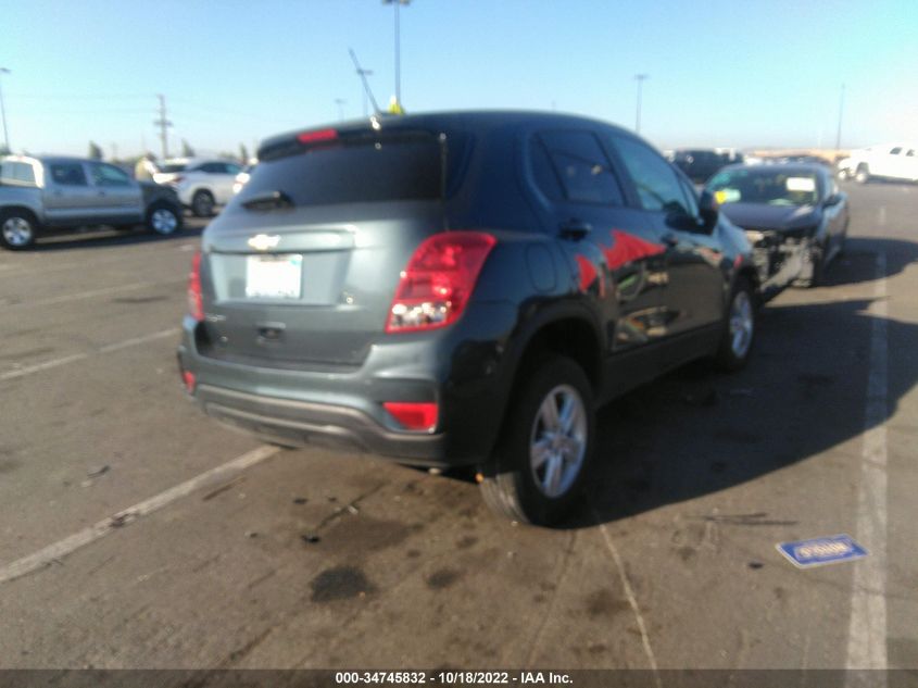 2021 CHEVROLET TRAX LS VIN: KL7CJNSBXMB306863