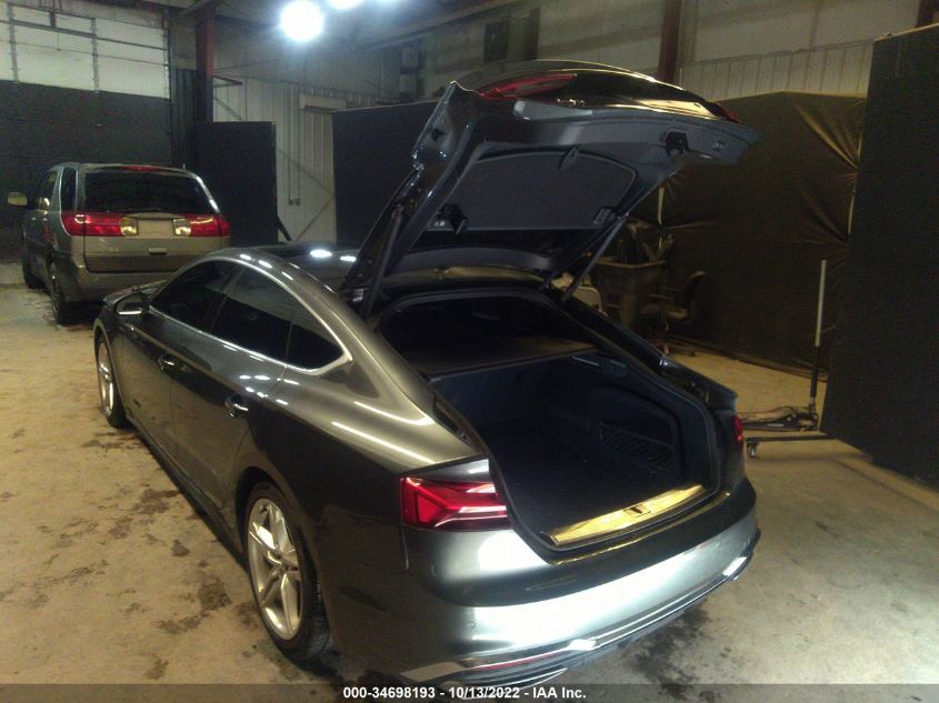 2021 AUDI A5 SPORTBACK S LINE PREMIUM PLUS VIN: WAUFACF56MA042181