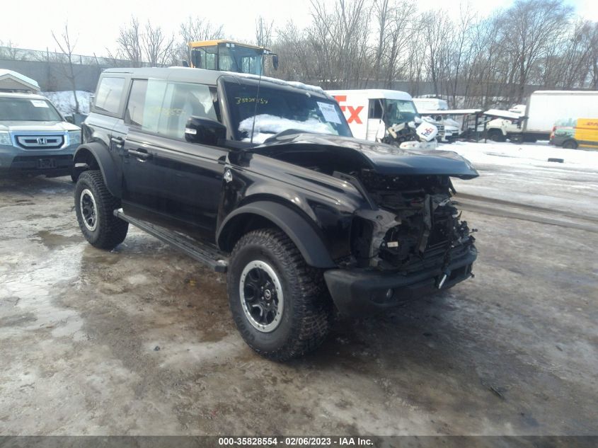 2022 FORD BRONCO BASE/BIG BEND VIN: 1FMEE5DP8NLB79448