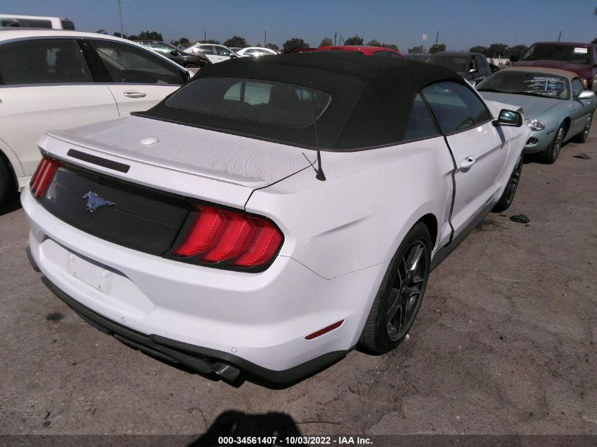2021 FORD MUSTANG ECOBOOST VIN: 1FATP8UH7M5125308