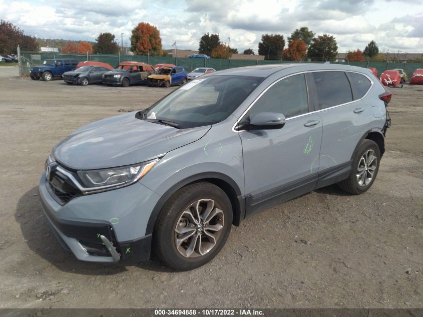 2021 HONDA CR-V EX VIN: 5J6RW1H56ML010056