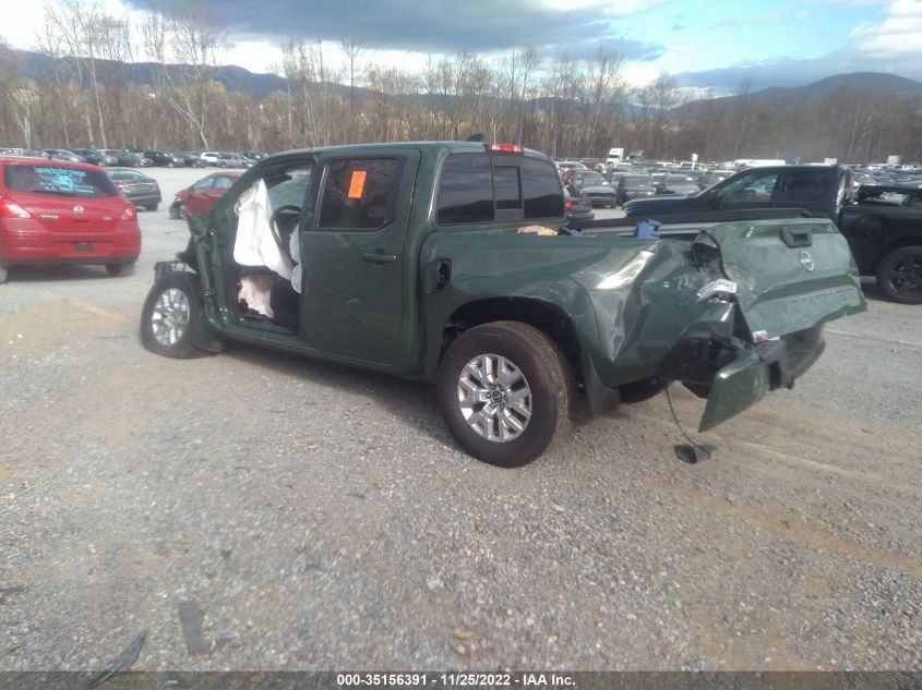 2022 NISSAN FRONTIER SV VIN: 1N6ED1EKXNN683469