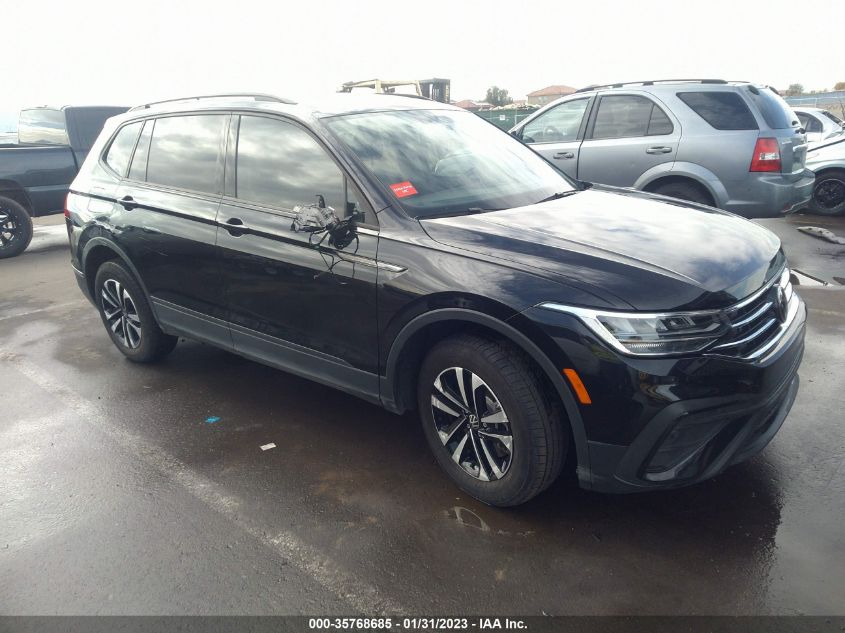 2022 VOLKSWAGEN TIGUAN S VIN: 3VV0B7AX0NM067105