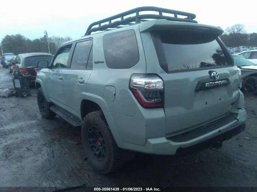 2021 TOYOTA 4RUNNER TRD PRO VIN: JTELU5JR8M5850913