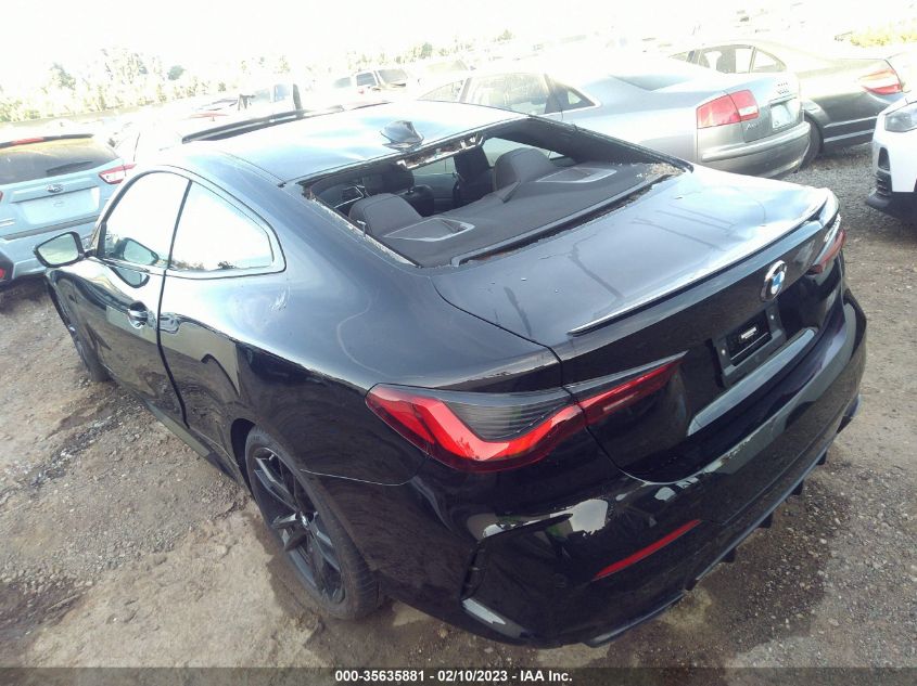 2022 BMW 4 SERIES M440I VIN: WBA83AP05NCJ86434