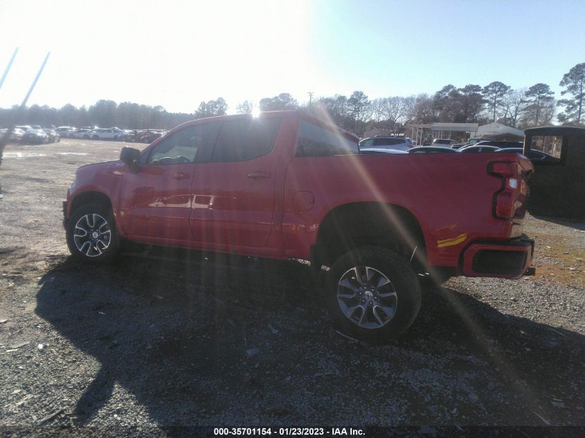 2021 CHEVROLET SILVERADO 1500 RST VIN: 3GCUYEED1MG414361