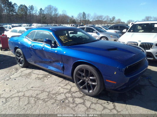 2022 DODGE CHALLENGER SXT VIN: 2C3CDZAG2NH212102