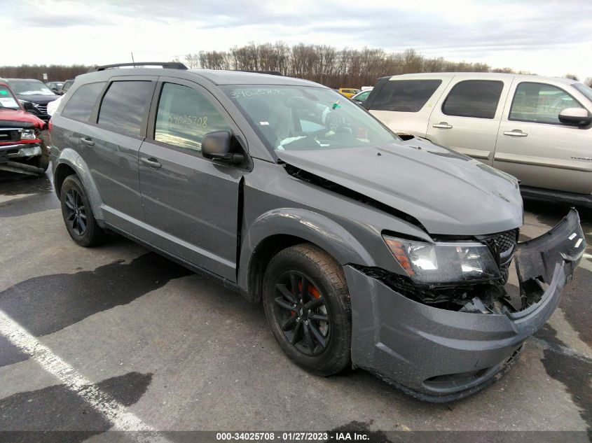 2020 DODGE JOURNEY SE VALUE VIN: 3C4PDCAB6LT265226
