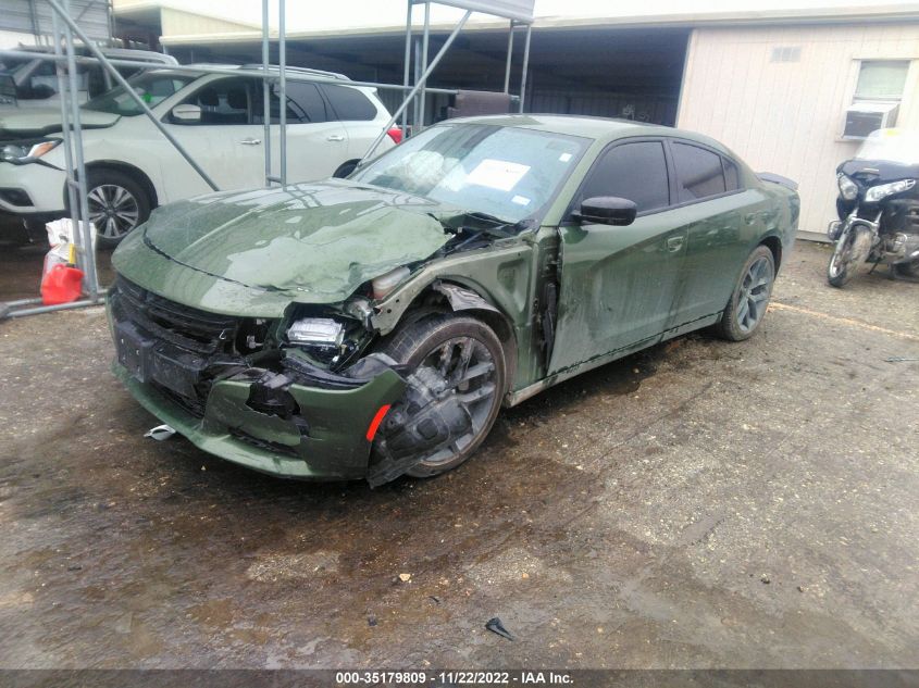 2021 DODGE CHARGER SXT VIN: 2C3CDXBG3MH682561