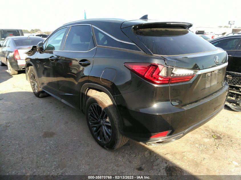 2022 LEXUS RX RX 350 VIN: 2T2HZMAAXNC219967