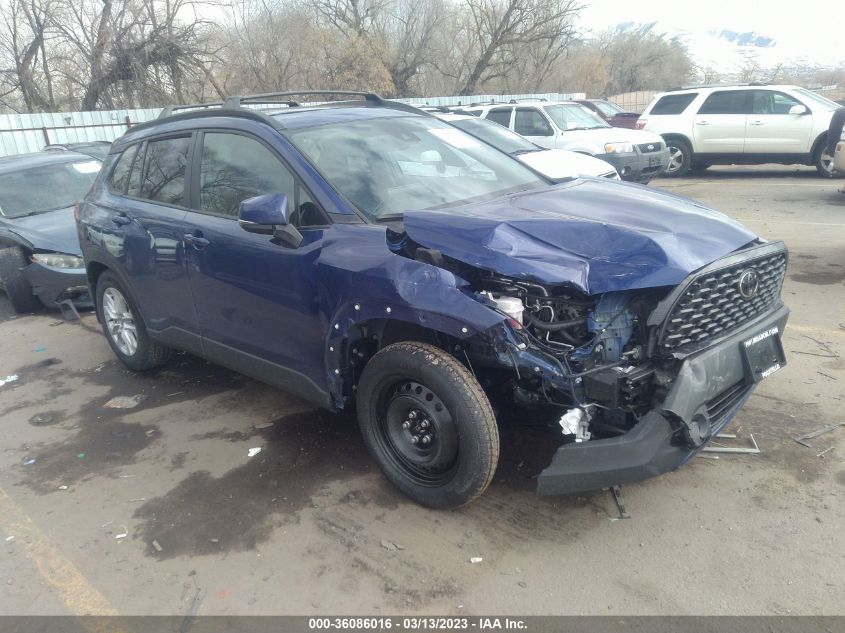 2022 TOYOTA COROLLA CROSS LE VIN: 7MUBAABG5NV035634