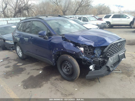 2022 TOYOTA COROLLA CROSS LE VIN: 7MUBAABG5NV035634