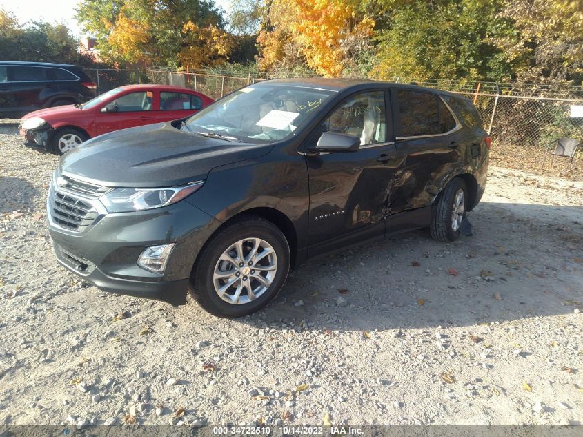 2021 CHEVROLET EQUINOX LT VIN: 3GNAXKEV7ML375786