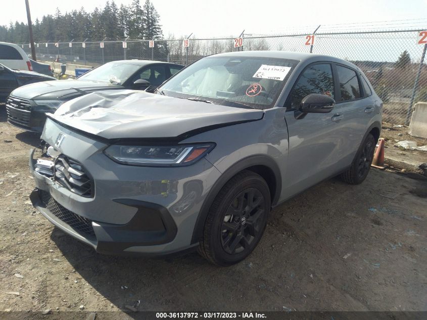 2023 HONDA HR-V SPORT VIN: 3CZRZ2H55PM726737