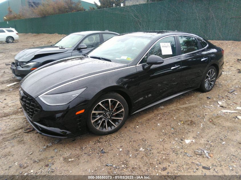 2020 HYUNDAI SONATA LIMITED VIN: 5NPEH4J20LH034906