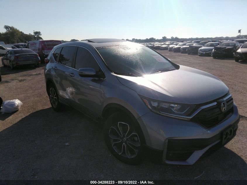 2021 HONDA CR-V EX-L VIN: 2HKRW1H83MH400343