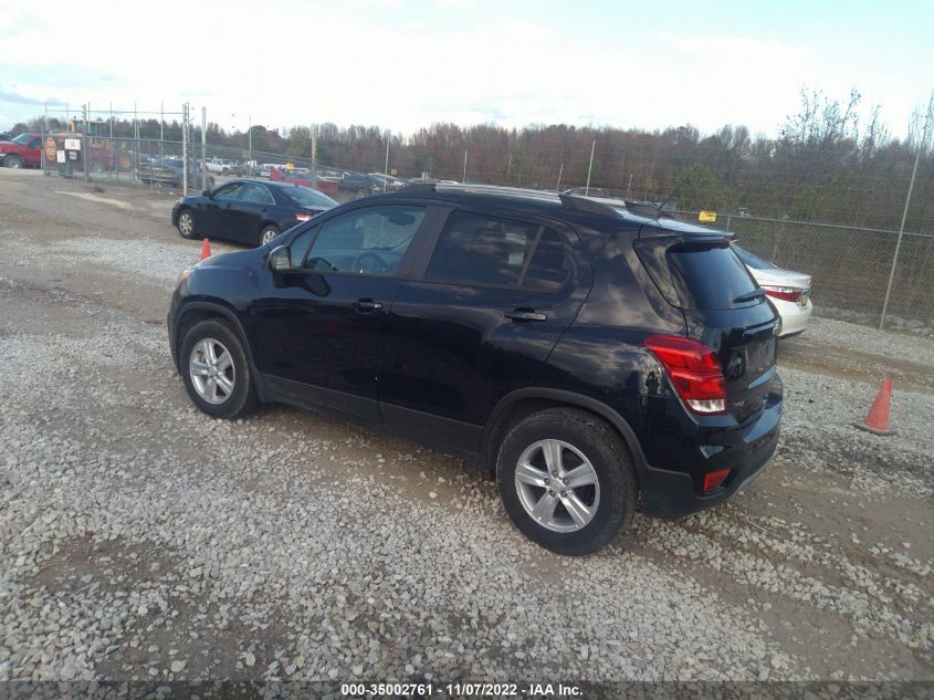 2021 CHEVROLET TRAX LT VIN: KL7CJLSB1MB328285