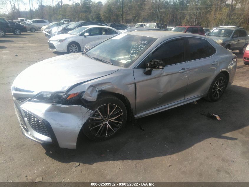 2022 TOYOTA CAMRY SE VIN: 4T1G11AK9NU013942