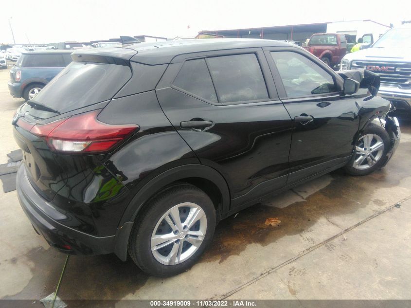 2022 NISSAN KICKS S VIN: 3N1CP5BV2NL487309